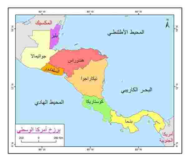 كم دولة في قارة أمريكا الشمالية وما هو الأصل في تسميتها