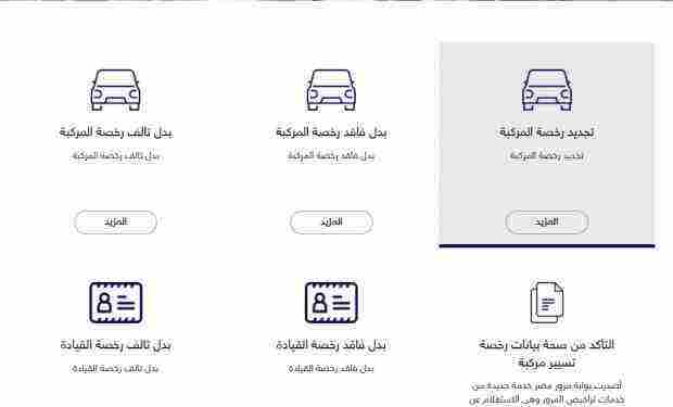 الاوراق المطلوبة لتجديد رخصة السيارة ورسوم التجديد