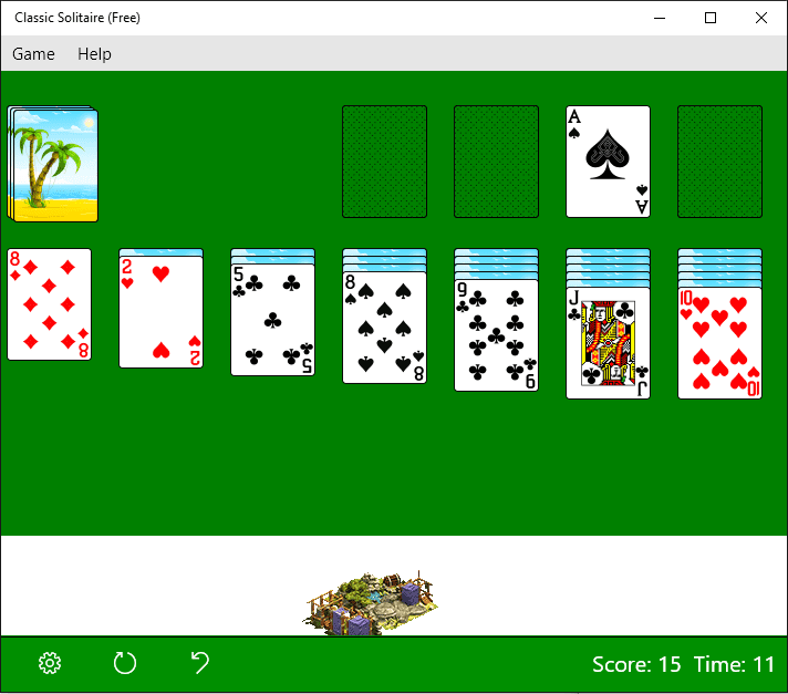 لعبة Solitaire