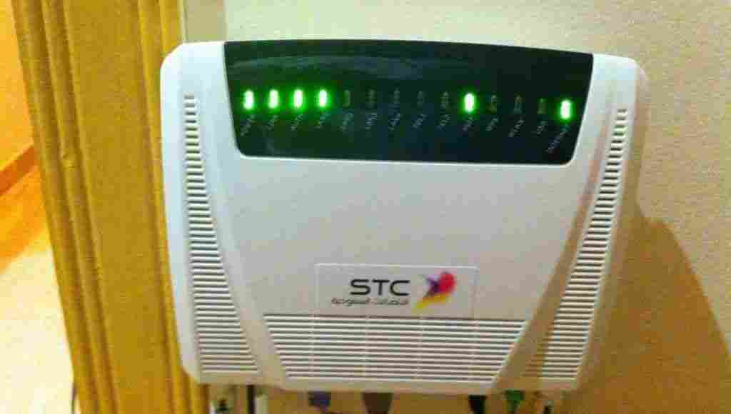 مودم الألياف البصرية STC الجديد