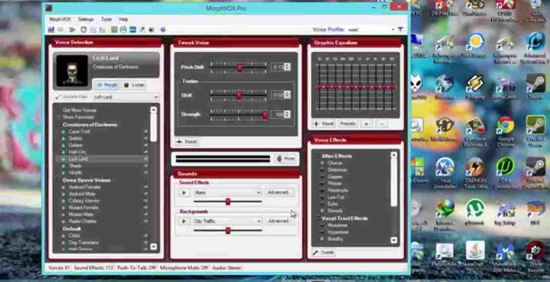 برنامج تغيير الصوت للكمبيوتر