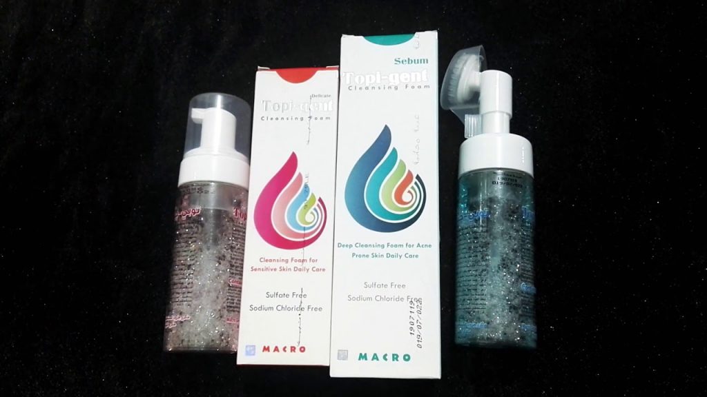 غسول توبي جينت Macro Topi Gent Delicate Foam Cleanser