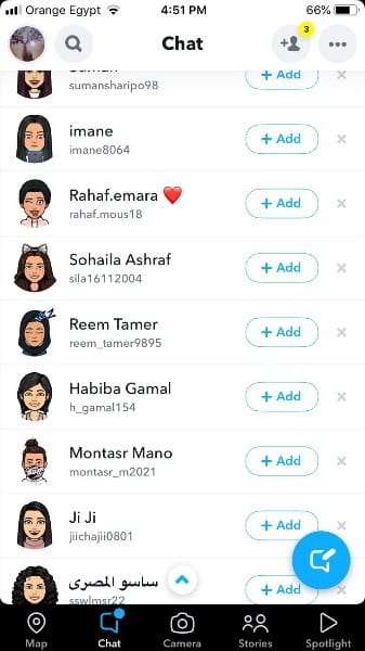 كيفية استخدام سناب شات للتصوير 