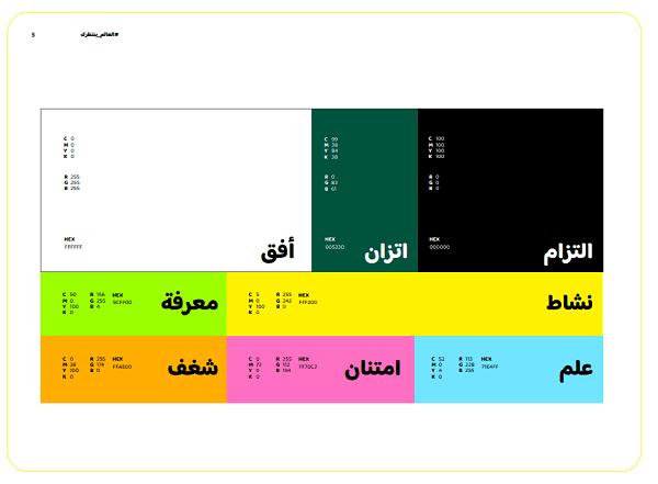 ما هي الهوية البصرية للعام الدراسي الجديد 1446 السعودية