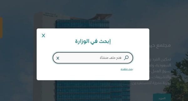 طريقة فتح ملف مكتب العمل للعسكريين