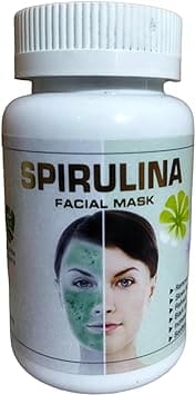 Spirulina facial mask