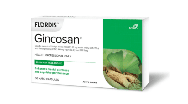 متى يبدأ مفعول دواء gincosan